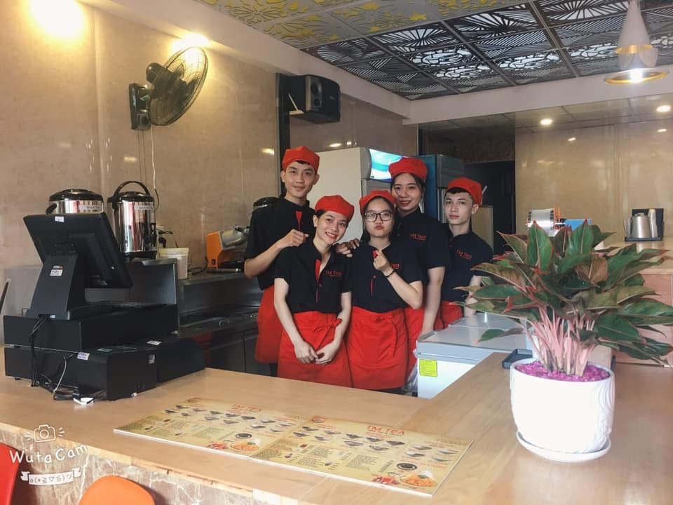 Quán trà sữa TM Tea của Trinh tại Cần Thơ