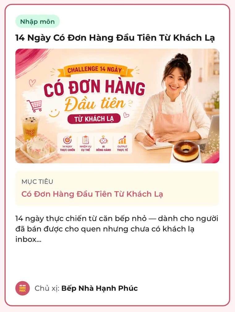 Thử thách 14 Ngày — 1
