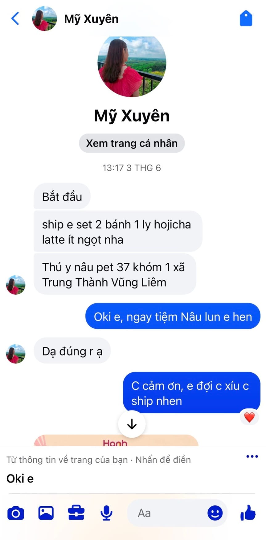 Bằng chứng khách lạ đặt hàng qua Zalo (2)